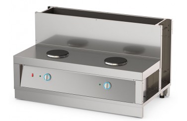 Мармит первых блюд 2-х конфорочный